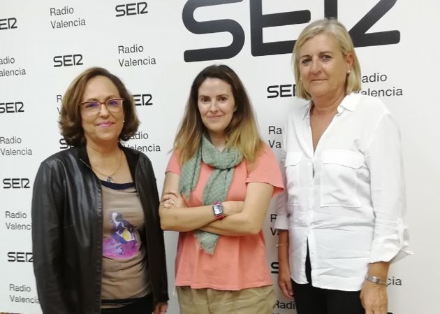 Maite Hernández, Esther Coronado y Cristina Arbona Maite Hernández, Esther Coronado y Cristina Arbona