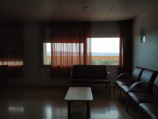Sala de espera del Hospital Provincial Sala de espera del Hospital Provincial