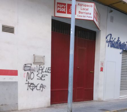 Sede del PSPV en Borriana Sede del PSPV en Borriana