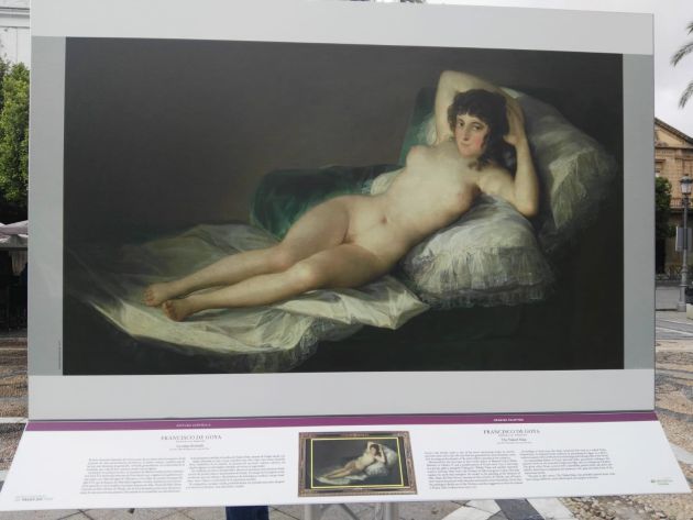 'Maja desnuda' obra de Francisco de Goya 'Maja desnuda' obra de Francisco de Goya