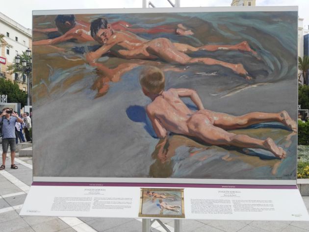 'Chicos en la playa' obra de Joaquín Sorolla 'Chicos en la playa' obra de Joaquín Sorolla