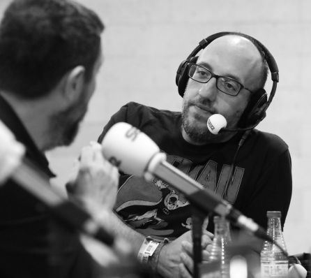 Javi Ajenjo en una entrevista en la Cadena SER Javi Ajenjo en una entrevista en la Cadena SER
