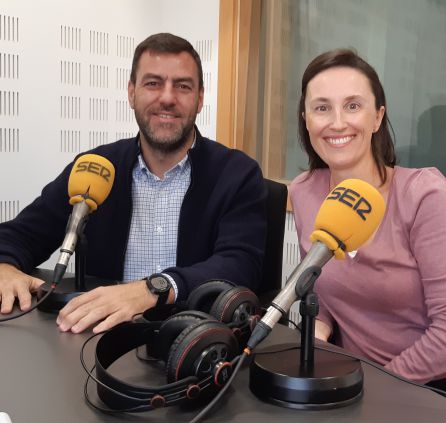 Raul Serrano (i) y Alicia López, gerente y directora de comunicación respectivamente de Spazio Cines. Raul Serrano (i) y Alicia López, gerente y directora de comunicación respectivamente de Spazio Cines.
