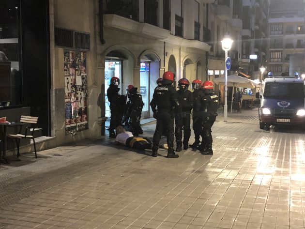 Seis detenidos en Bilbao por las protestas contra la sentencia del procés Seis detenidos en Bilbao por las protestas contra la sentencia del procés