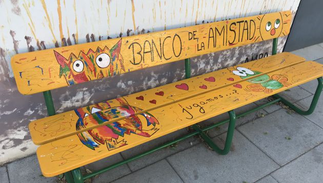 El banco de la amistad para Infantil El banco de la amistad para Infantil