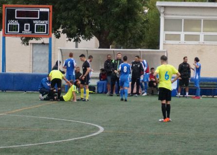 Ferrán García se retiró lesionado Ferrán García se retiró lesionado