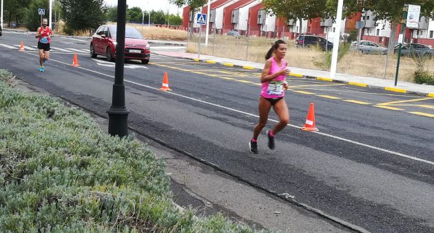 Gemma Arenas, durante la 24 Quijote Maratón de Ciudad Real Gemma Arenas, durante la 24 Quijote Maratón de Ciudad Real