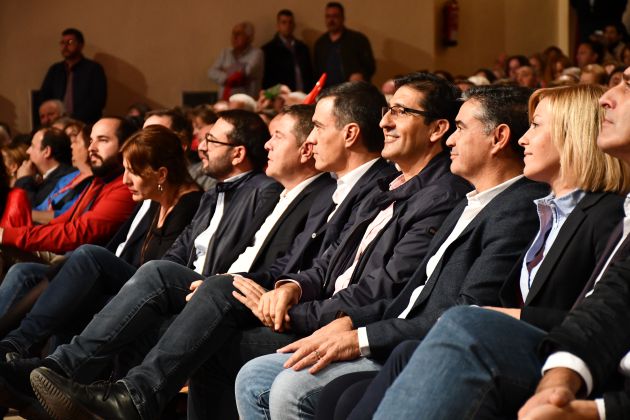 Cataluña centra el primer acto de precampaña de Pedro Sánchez Cataluña centra el primer acto de precampaña de Pedro Sánchez