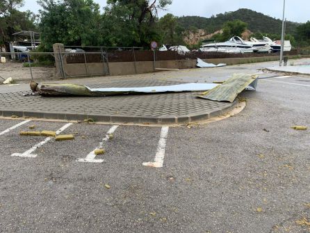 Los mayores desperfectos se han producido en Sant Antoni Los mayores desperfectos se han producido en Sant Antoni