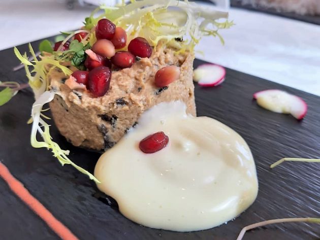 Paté de faisan y trompetas negras Paté de faisan y trompetas negras