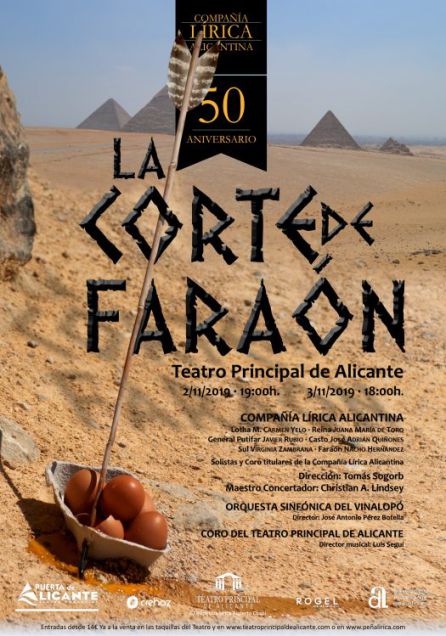La Corte de Faraón, la zarzuela más censurada de la historia, regresa al Principal La Corte de Faraón, la zarzuela más censurada de la historia, regresa al Principal