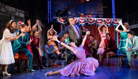 Imagen del musical West Side Story. Imagen del musical West Side Story.