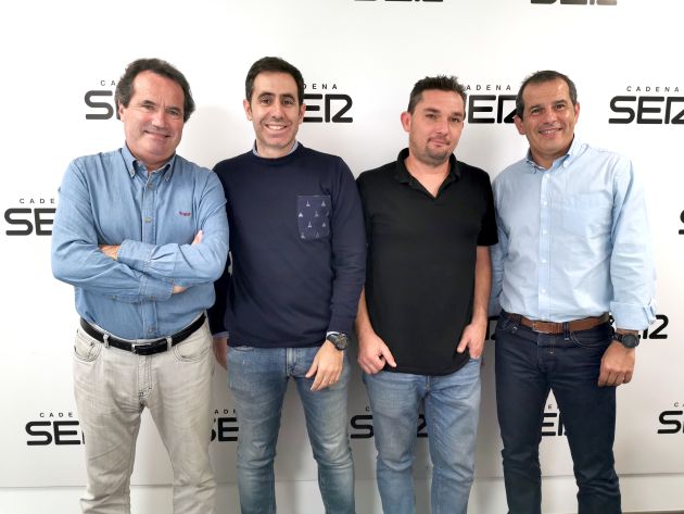 De izquierda a derecha: José Manuel Albentosa, David Gil, José Juan Pinar y Carlos Arcaya De izquierda a derecha: José Manuel Albentosa, David Gil, José Juan Pinar y Carlos Arcaya