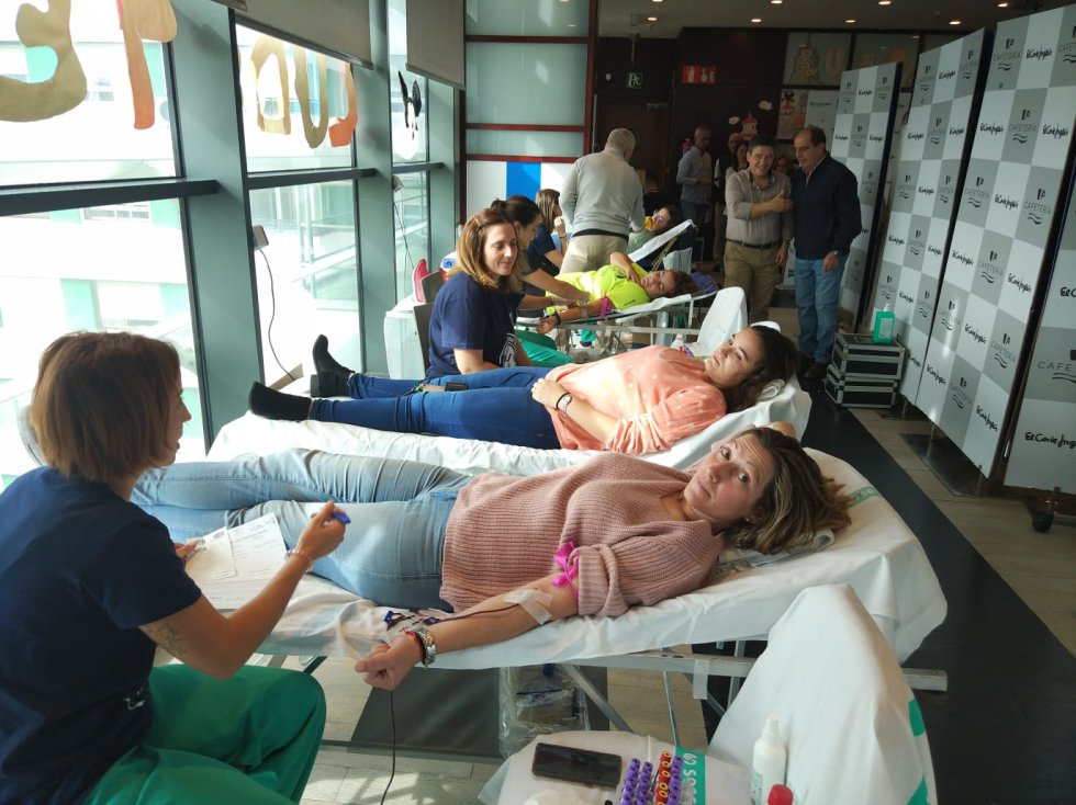 La donación de sangre de la Hermandad de Talavera en imágenes La donación de sangre de la Hermandad de Talavera en imágenes