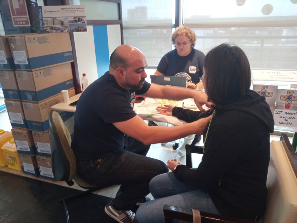 La donación de sangre de la Hermandad de Talavera en imágenes La donación de sangre de la Hermandad de Talavera en imágenes