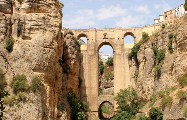 El 'Tajo' de Ronda (Málaga). El 'Tajo' de Ronda (Málaga).