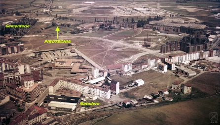 Lugar donde estuvo la pirotécnia en Arriaga Lugar donde estuvo la pirotécnia en Arriaga