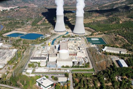 Vista aérea de la central nuclear de Cofrentes Vista aérea de la central nuclear de Cofrentes