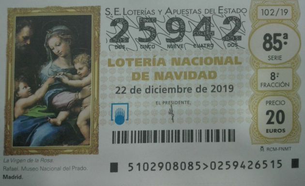 Lotería de Navidad: Probamos suerte con el 25.942, el número del 25 Aniversario de SER Ávila Lotería de Navidad: Probamos suerte con el 25.942, el número del 25 Aniversario de SER Ávila