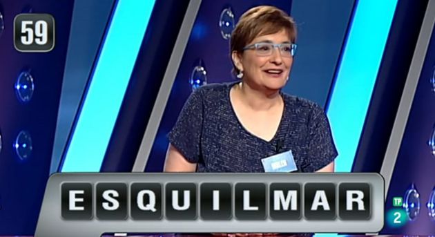 Magdalena en el programa 'Saber y Ganar' de TVE. Magdalena en el programa 'Saber y Ganar' de TVE.