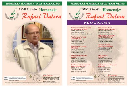 Cartel anunciador del circuito 'A la Verde Oliva' Cartel anunciador del circuito 'A la Verde Oliva'