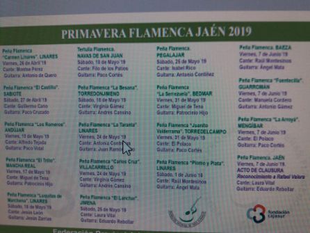 Cartel anunciador del circuito 'Cajasur con el Flamenco' Cartel anunciador del circuito 'Cajasur con el Flamenco'
