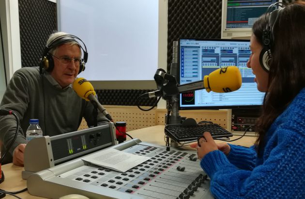 Jose María Barreda en los estudios de SER Ciudad Real con la Coordinadora de Hoy por Hoy, Gema Molina Jose María Barreda en los estudios de SER Ciudad Real con la Coordinadora de Hoy por Hoy, Gema Molina
