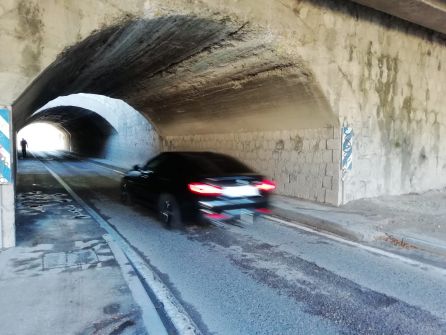Un coche entra en el túnel que une Vallecas con Arganzuela Un coche entra en el túnel que une Vallecas con Arganzuela