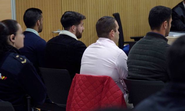 Los acusados durante el juicio en Pozoblanco Los acusados durante el juicio en Pozoblanco