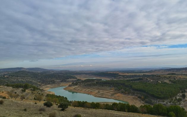 Paisaje alcarreño desde Ercávica. Paisaje alcarreño desde Ercávica.