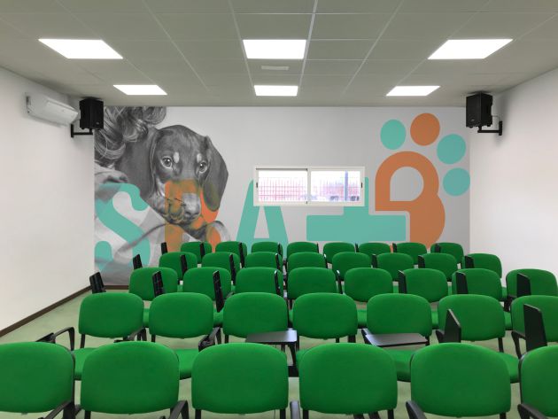 Salón de actos de la Unidad de Sanidad y Bienestar Animal de SADECO Salón de actos de la Unidad de Sanidad y Bienestar Animal de SADECO