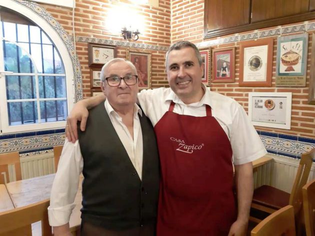 Pepín y Javier Zapico, en su restaurante Pepín y Javier Zapico, en su restaurante