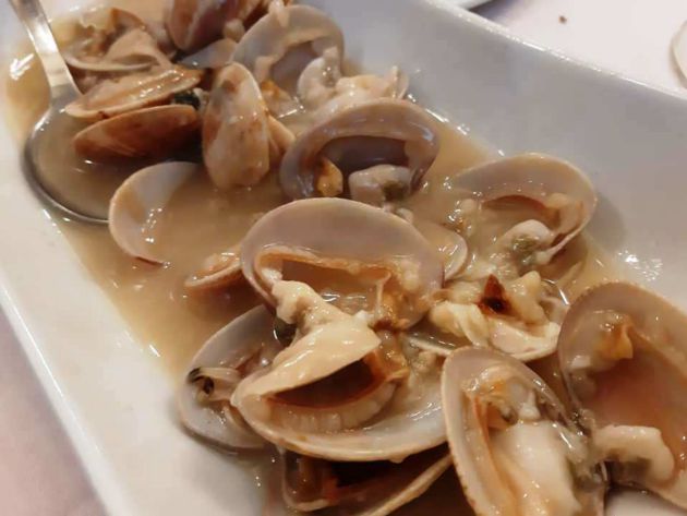 Almejas a la sidra de Casa Zapico Almejas a la sidra de Casa Zapico