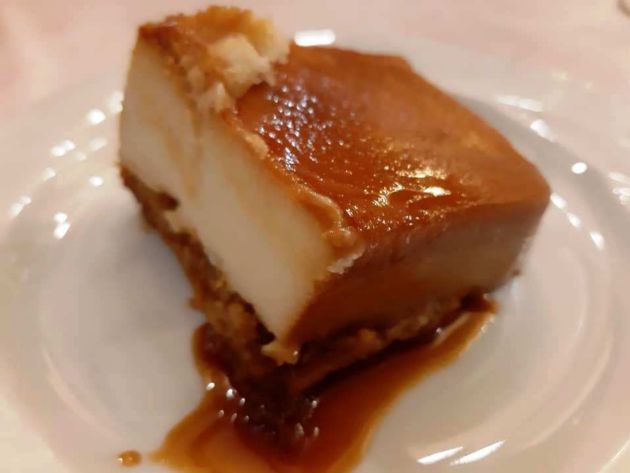 Tarta de queso de Casa Zapico Tarta de queso de Casa Zapico