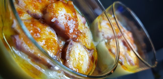 Cremós de porros amb polp Cremós de porros amb polp