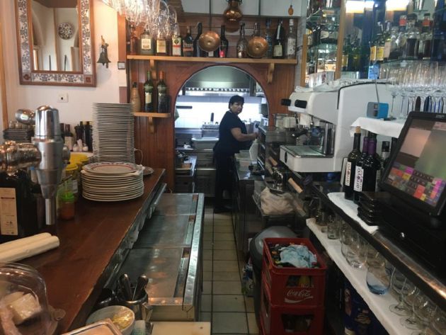 María Antúnez en la cocina de Taberna Luque. Córdoba María Antúnez en la cocina de Taberna Luque. Córdoba