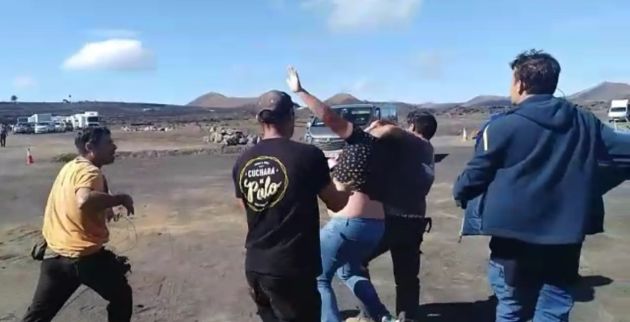 Momento en el que se produce la agresión denunciada. Momento en el que se produce la agresión denunciada.