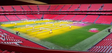 "Posiblemente, este sea el campo de fútbol más gastronómico del mundo" "Posiblemente, este sea el campo de fútbol más gastronómico del mundo"