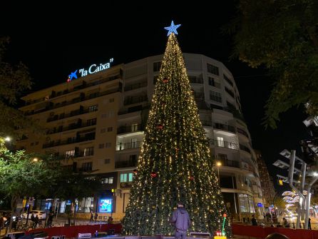 Imagen del árbol de Navidad de Vara de Rey Imagen del árbol de Navidad de Vara de Rey