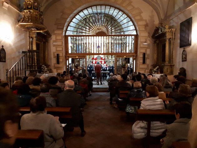 Actuación del coro Segospel en la ermita del Cristo del Mercado Actuación del coro Segospel en la ermita del Cristo del Mercado