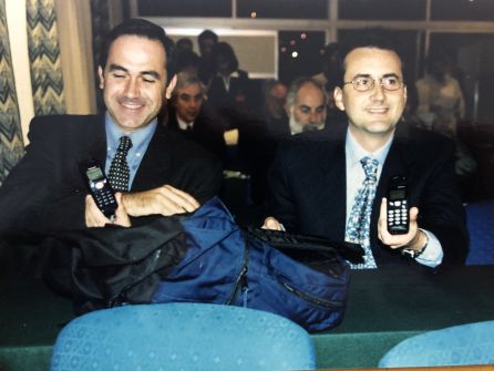 La delegación ibicenca en Marrakech en 1999 La delegación ibicenca en Marrakech en 1999
