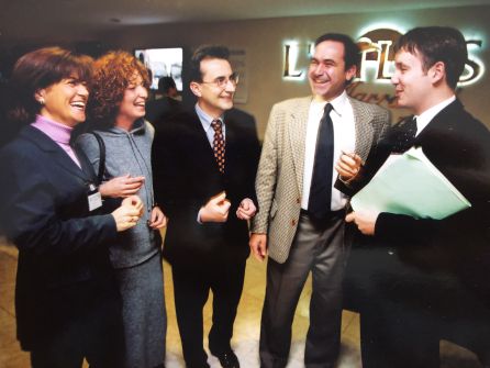 La delegación ibicenca en Marrakech en 1999 La delegación ibicenca en Marrakech en 1999