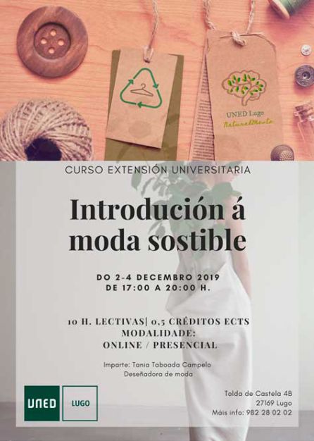 Curso de moda sostenible Curso de moda sostenible