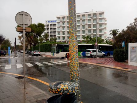 Hoteleros y vecinos de Playa de Palma denuncian el abandono de la zona Hoteleros y vecinos de Playa de Palma denuncian el abandono de la zona