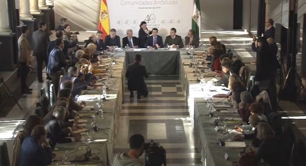 La Junta celebra los 40 años de autonomía con un nuevo logo La Junta celebra los 40 años de autonomía con un nuevo logo