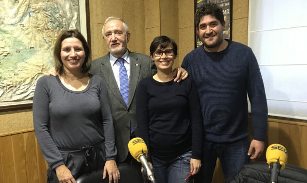Ana Cano, Pedro Roca, Noemí Nielfa y Guillermo García en el estudio de SER Cuenca. Ana Cano, Pedro Roca, Noemí Nielfa y Guillermo García en el estudio de SER Cuenca.