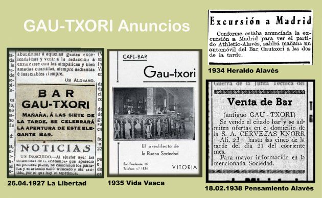 Ricardo Cobo y su singular café-bar Gau Txori (1927-1938) Ricardo Cobo y su singular café-bar Gau Txori (1927-1938)