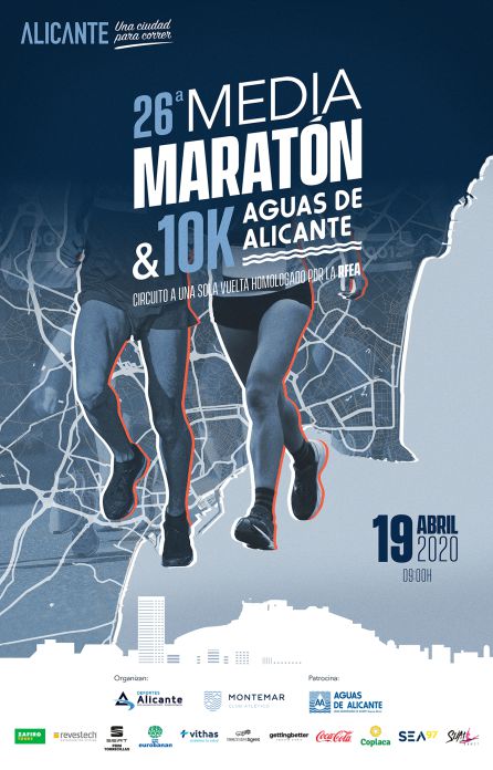 Cartel de la 26ª Media Maratón de Alicante Cartel de la 26ª Media Maratón de Alicante