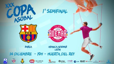 El Ademar y el Barcelona abrirán la Copa Asobal El Ademar y el Barcelona abrirán la Copa Asobal