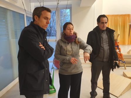 El concejal del distrito de Retiro, Santiago Saura (Cs) visitó hace unos días el centro con abrigo El concejal del distrito de Retiro, Santiago Saura (Cs) visitó hace unos días el centro con abrigo